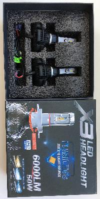 Лампа (LED аналог ксенона) H 1 12V 50W 6000K (2 шт), к-т  LHT1 H1