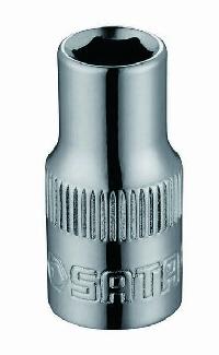 Головка торцевая 1/4" ( 6 гран) H24.5мм   6 мм  11306 SATA  (1/12)