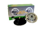 Сигнал электрический 12V дисковый D126мм, хром, к-т  DL550A ELEPHANT  (1/9)