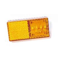 Фонарь габаритный 24V (светодиодный) маркерный с катафотом, желтый (431.3731) шт. 