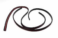 Уплотнитель резиновый для края двери на основе 3М скотча, 80 см*2шт, к-т 