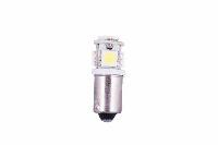 Светодиод T 8 12V WHITE  5SMD BA9S (Маяк) (12T8-W/5SMD)