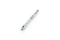 Вороток 1/4" шарнирный (рычаг) длина L140 мм  11909 SATA  (1/6)