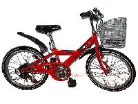 Велосипед 20 GALLOP с корзиной , Red (красный) ALTON  Ю.Корея (26501)
