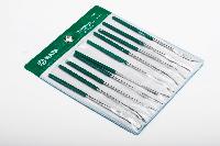 Напильники алмазные 3мм, длина 140 мм, изогнутые (набор 10 предметов) к-т 03805 SATA 