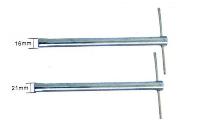 Ключ свечной трубчатый с воротком, 21мм,  длина 230мм,  ST-605-21    (1/50)