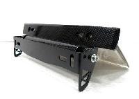 Крепление рамки номера с выносом 50 мм L300мм, карбон  AC911