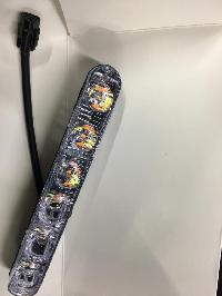 Ходовые огни 165*20*36 (6 LED диодов) водонепроницаемые, бегущий поворотник, 2 шт,  к-т    DRL-6