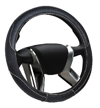 Оплетка AZARD Senator Michigan L (d 39-41см) экокожа-замша, черная (OPLS0302), шт.