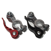 Клемма АКБ свинец, крепление-болт М8, с выносом, С Быстросъемом, к-т (TA-F37-A1)