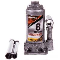 Домкрат бутылочный гидравлический  8т, высота 185-370 мм, STANDART SKYWAY S01804025 (1/4)