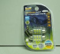 Светодиод T11*36 12V WHITE  6SMD (5730) S8.5 (12T11*36-W/6 SMD/2BL) блистер 2шт, к-т    Маяк