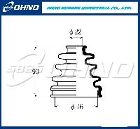 Пыльник привода FB-2049