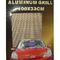 Сетка-тюнинг решетки радиатора золото крупная 100*33 см