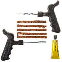 Ремкомплект для бескамерных шин с клеем (8 предметов) большой усиленный, к-т  SKYWAY S07502001(1/96)