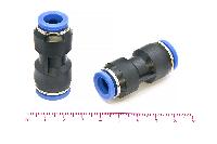 Фитинг трубок пластик переходный, PG 10мм-12мм