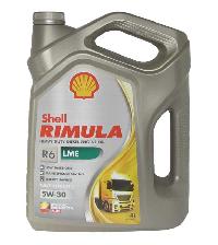Масло моторное Shell Rimula R6 LME 5W30,  4L (синтетика) (уп.4 шт.) API  CF-4