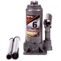 Домкрат бутылочный гидравлический  6т, высота 175-345 мм, STANDART SKYWAY S01804024  (1/5)