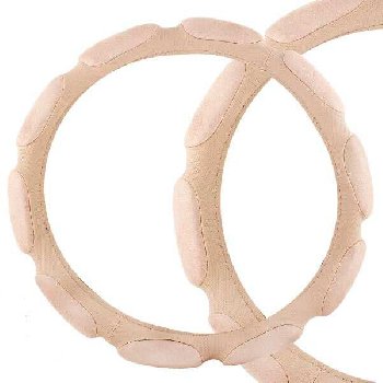 Оплетка замша Sponge classic, M (37-39 см) Бежевая,10 подушечек замша Бежевая SKYWAY S01101041