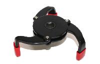 Съемник фильтра краб D 63- 98мм плоские лапы черный ST06-8D   (1/36)