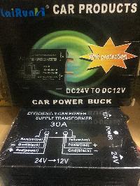 Инвертер (преобразователь напряжения) 24V в 12V (30 A)