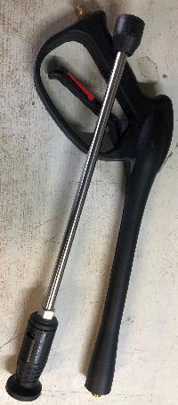 Пистолет моечный в сборе, металлическая удлинительная насадка, 30608