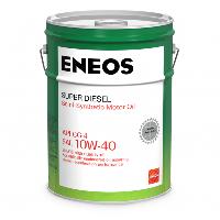 Масло моторное ENEOS CG-4 Diesеl Super 10w40, 20 л.  полусинтетика