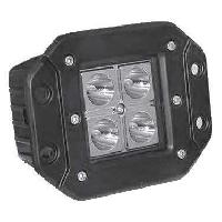 Фара светодиодная  122* 80* 92мм (4 диода) 10-30V, 12W, 1000LM/6000K, (WH-1212FC) Маяк