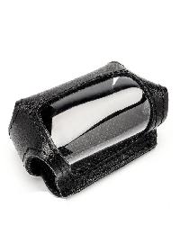 Чехол на брелок сигнализации STARLINE C4/C6/C9 кожа, черная