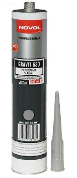 Герметик полиуретановый GRAVIT 630 СЕРЫЙ, 310 мл туба п/пистолет (33101) NOVOL (1/12)