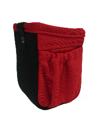 Карман для панели ткань P0106 красный