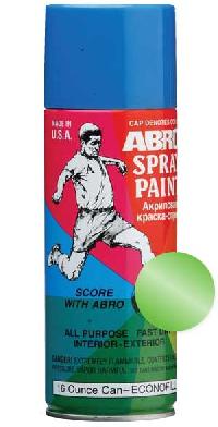 Краска-спрей Металлик Зеленый, 400 мл. ( 302, уп. 12 шт.)  ABRO