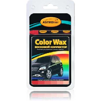 Карандаш - корректор восковой Color Wax красный AC0153 ASTROhim (уп.-12 шт.) 