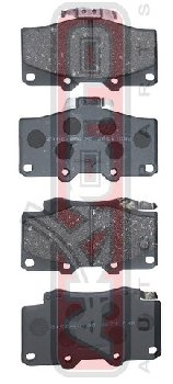 PF-1387 Тормозные колодки Akyoto AKD-1387 T.Hilux (ZN13#,LN8#,9#,RN1#,YN8#)   FR