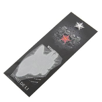Наклейка металлизированная АКУЛА, 70*40мм, серебро SKYWAY (SNO.178)