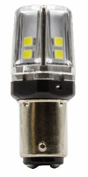 Светодиод T25/5 10V-30V WHITE 12SMD(2835) BAY15d ORIGINAL PRO (МАЯК) (10-30Т25/5-W/ORP11/2BL), к-т