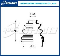 Пыльник привода FB-2042   (=2083)