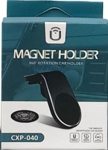Держатель телефона магнитный, на дефлектор  Magnet Holder CXP-040/F3/131 черный/ серый 