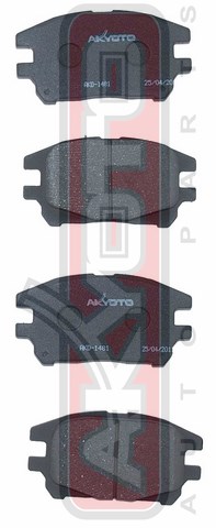 PF-1481 Тормозные колодки Akyoto AKD-1481  FR