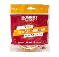 Скотч двусторонний прозрачный 15 мм, длина 10 м  PET-015-10-RE  ABRO Masters  (1/575)