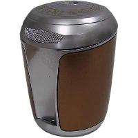 Пепельница-стакан пластик, синяя подсветка крышки, MersedesBenz, бронза,  HP293 BZ