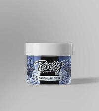 Ароматизатор на панель гелевый банка пластик Черный лед Tensy TZ-01 (уп 40шт.)