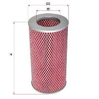 А-185/186  SHINKO (А-1166/1197 Sak) (17801-54140)