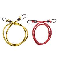 Резинка для крепления багажа 100см*8мм, Крюк метал (2шт) к-т   SKYWAY S06001007