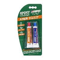 Клей двухкомпонентный эпоксидный прозрачный, 16 г, EC-502-RE  ABRO Masters