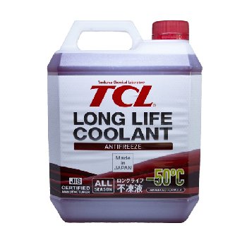 Антифриз Красный TCL -50C, 4л  (Япония)  LLC01212  (уп 6шт)