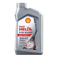 Масло моторное Shell Helix High Mileage 5w40 SN, 1L  (1/12) синтетика
