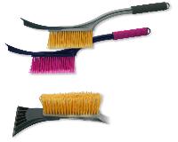 Щетка для снега со скребком, пластиковая ручка 54см, теплое покрытие, CU-55 CityUp (уп.6/24 шт.)