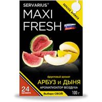 Ароматизатор под сиденье гелевый АРБУЗ и ДЫНЯ, 100 гр (уп.40 шт) MAXIFRESH MF-102