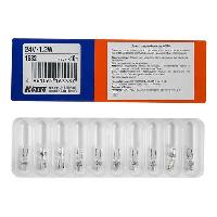 Лампа б/ц 24V  1.2W  BAX8.7d / T5 KOITO (уп 10 шт) (1682)